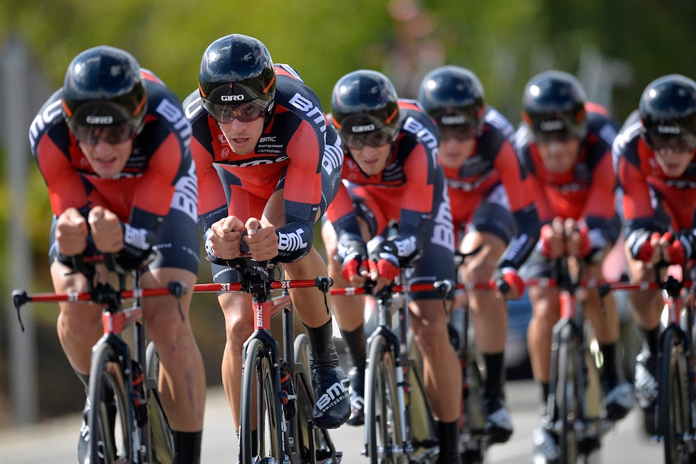 One of the highlights of BMC Racing's 2014 season was a surprise victory in the world team time trial championships. Photo: Tim De Waele | <a href="http://www.tdwsport.com" target="_blank">TDWsport.com</a>