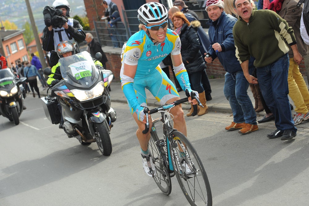 Maxim Iglinskiy and his brother Valentin tested positive for EPO in late 2014, resulting in Astana's decision to temporarily self-suspend, per MPCC rules. Photo: Tim De Waele | <a href="http://tdwsport.com" target="_blank">TDWsport.com</a>