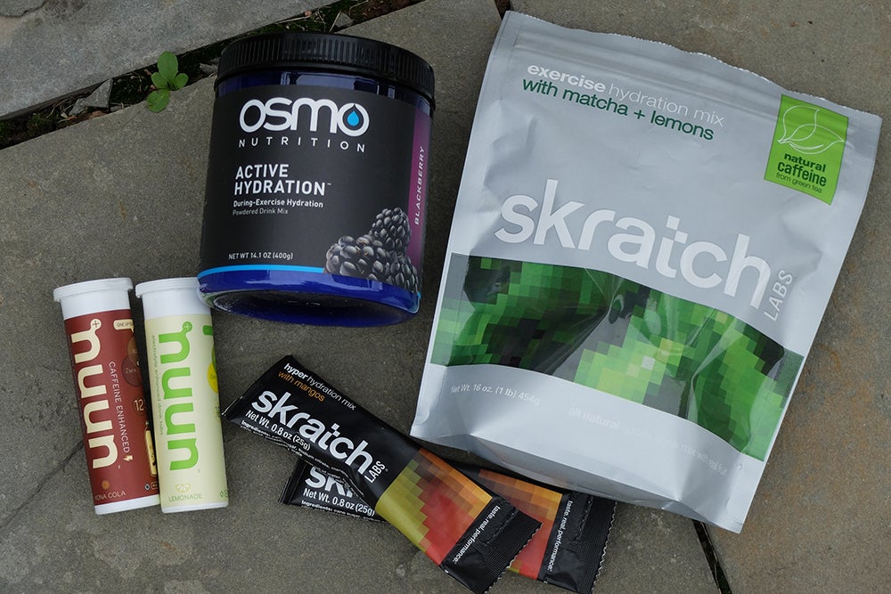 Choosing a sports drink, for many, has less to do with science and more to do with what your body craves. Caffeine? Salt? Green tea? There's an answer in this mix. Photo: Logan VonBokel | VeloNews.com