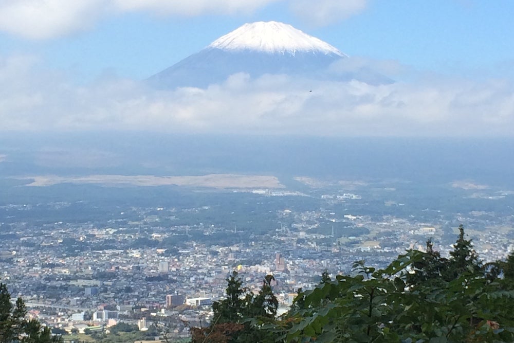 Phil was without his bike, and he even had to walk for this view, but it was worth it. Photo: Phil Gaimon