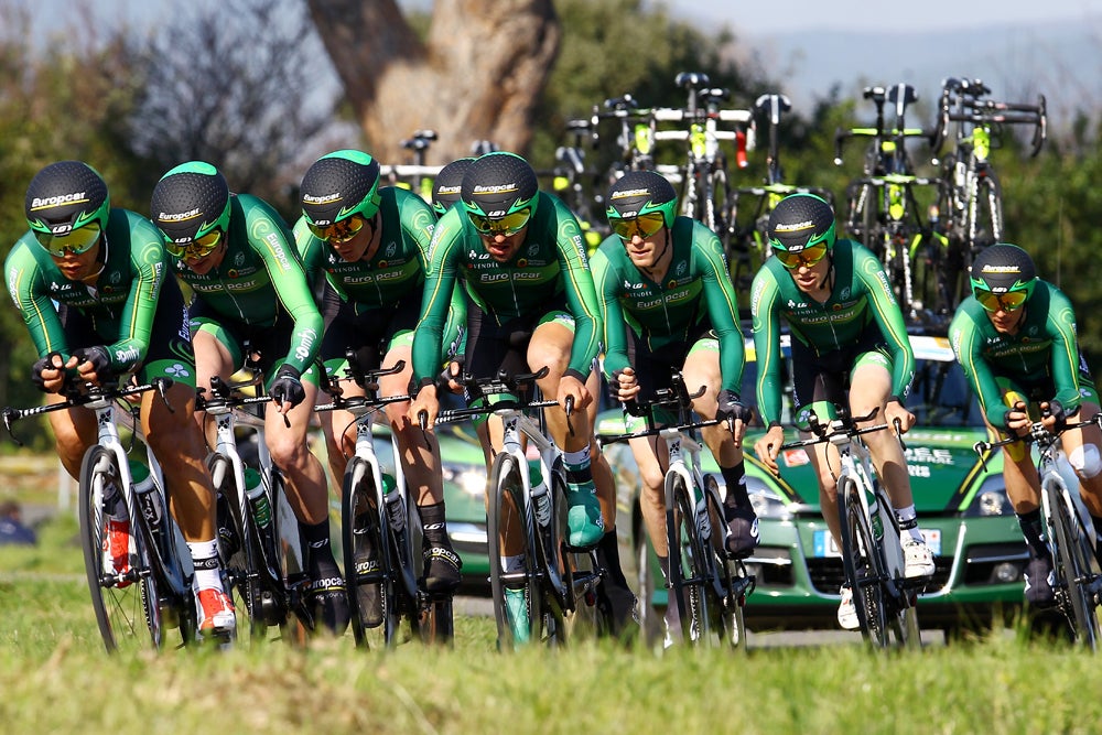 Europcar did not receive a WorldTour license for 2015, meaning the squad will rely on invites to compete in top-tier races. Photo: Tim De Waele | <a href="http://www.tdwsport.com" target="_blank">TDWsport.com</a>
