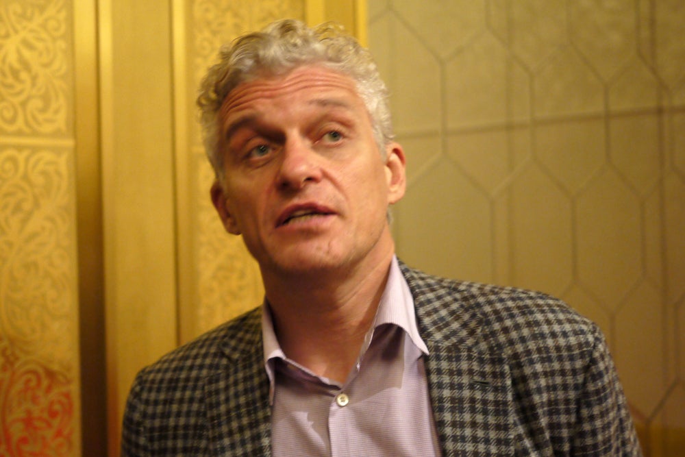 Oleg Tinkov said Russia's economic woes are not affecting his business — for now. Photo: Gregor Brown | VeloNews.com