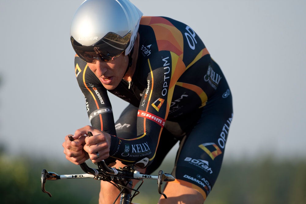 Optum's time trial ace, Tom Zirbel, will aim for a strong showing in Friday's TT at the Volta ao Algarve. Photo: Casey B. Gibson | <a href="http://www.cbgphoto.com">www.cbgphoto.com</a> (File).