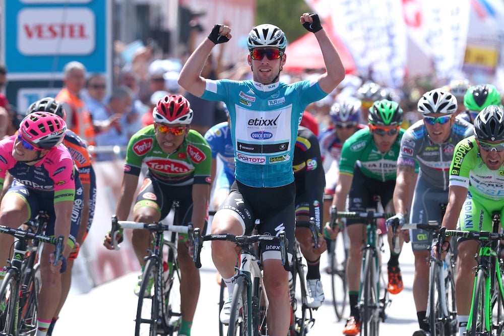 Mark Cavendish sprinted to another victory on the second stage of the Tour of Turkey. Photo: Tim De Waele | <a href="http://www.tdwsport.com" target="_blank">TDWsport.com</a>