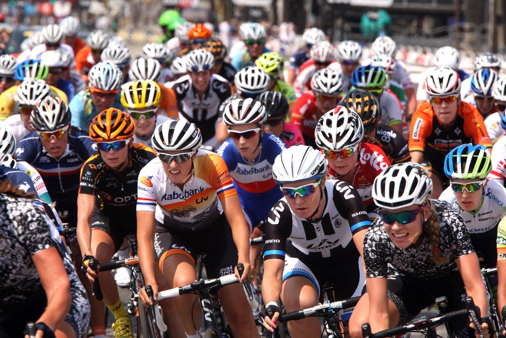 The Tour de France held its first ever La Course women's race in 2015. Photo: Tim De Waele | <a href="http://www.tdwsport.com" target="_blank">TDWsport.com</a>