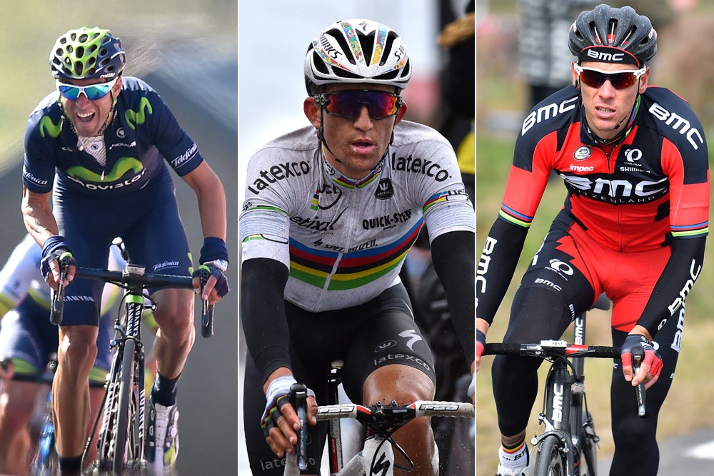Alejandro Valverde, Michal Kwiatkowski, and Philippe Gilbert are three of several riders who could win Sunday. Photo: Tim De Waele | <a href="http://www.tdwsport.com" target="_blank">TDWsport.com</a>