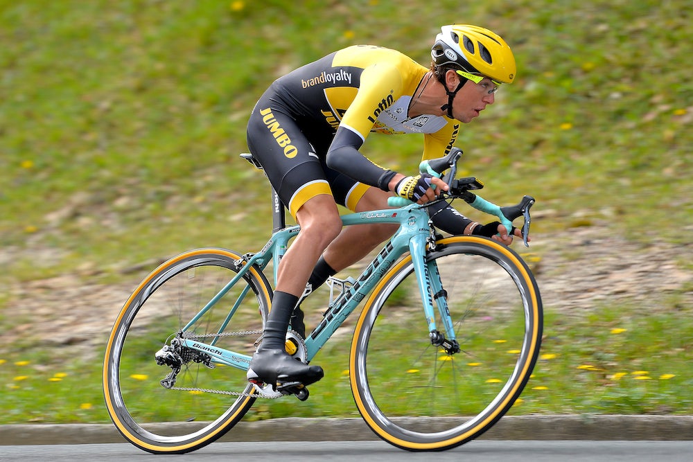 To comply with MPCC rules, LottoNL-Jumbo pulled George Bennett from the Giro d'Italia due to the rider's low cortisol levels. Photo: Tim De Waele | <a href=http://www.tdwsport.com target="_blank">TDWsport.com</a> 