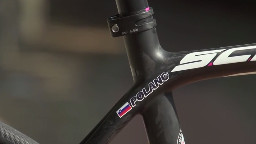 Here's the bike that Jan Polanc (Lampre-Merida) rode to a stage win in the Giro d'Italia.