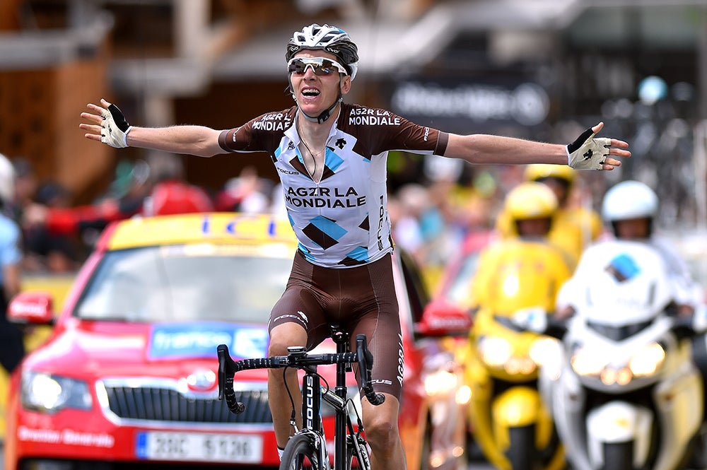 Romain Bardet (Ag2r La Mondiale) rode to a solo victory on Thursday in the Dauphiné. Photo: Tim De Waele | <a href="http://www.tdwsport.com" target="_blank">TDWsport.com</a>