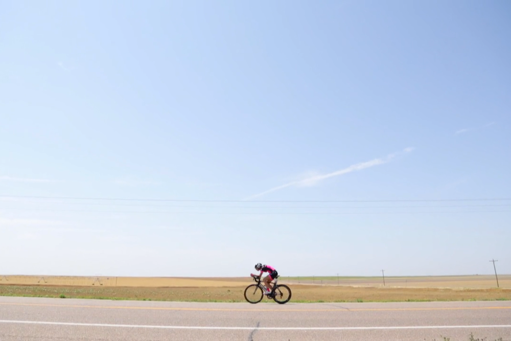 The Veloroos women's team faces flat, windy terrain in day four of RAAM.