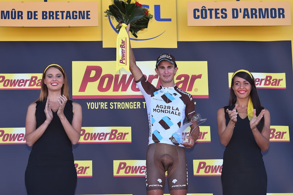 After eight quiet days for the French contingent in the Tour peloton, the home crowd was able to celebrate a French victory in stage 8 thanks to Alexis Vuillermoz. Photo: Tim De Waele | <a href="http://www.tdwsport.com" target="_blank">TDWsport.com</a>