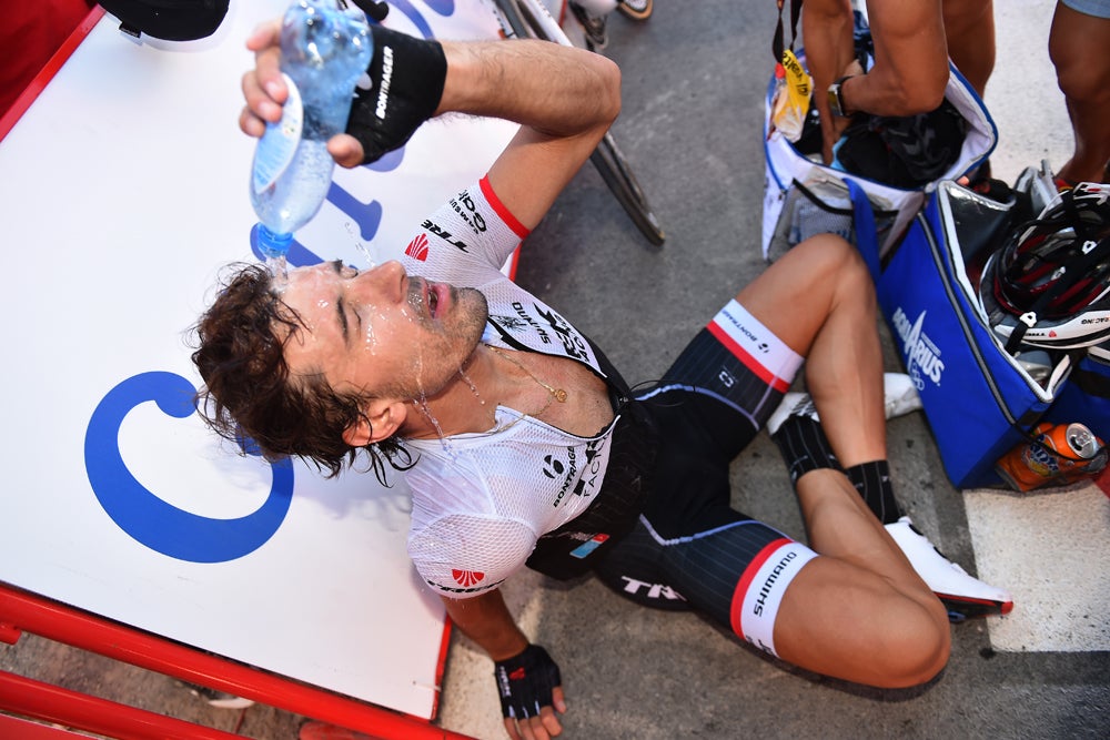 Fabian Cancellara struggled at the Vuelta Sunday because of a stomach ailment. Photo: Tim De Waele | <a href="http://www.tdwsport.com" target="_blank">TDWsport.com</a>