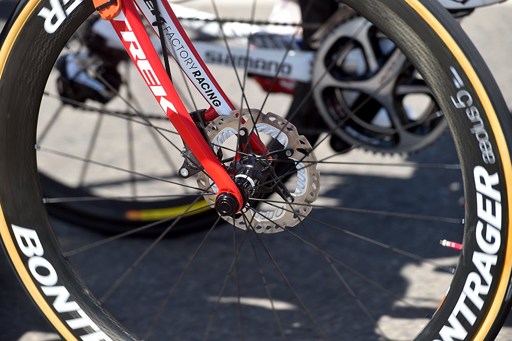 The UCI allowed WorldTour teams to test disc brake technology starting in 2015. Photo: Tim De Waele | <a href="http://tdwsport.com" target="_blank">TDWsport.com</a>