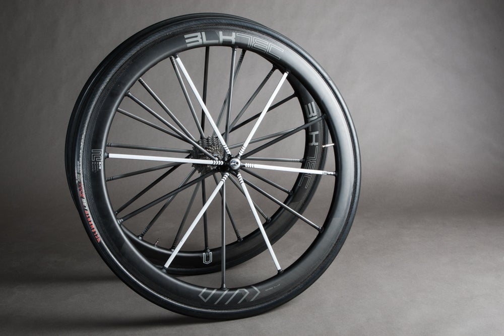 BLK TEC's C1 wheels take stiffness to a new level for climbers looking to power up the steeps. Photo: Brad Kaminski | VeloNews.com