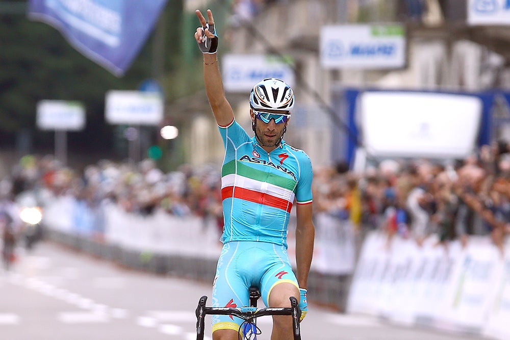 Vincenzo Nibali claimed his second victory of September at Tre Valli in Italy on Wednesday. Photo: Tim De Waele | <a href="http://www.tdwsport.com" target="_blank">TDWsport.com</a> 