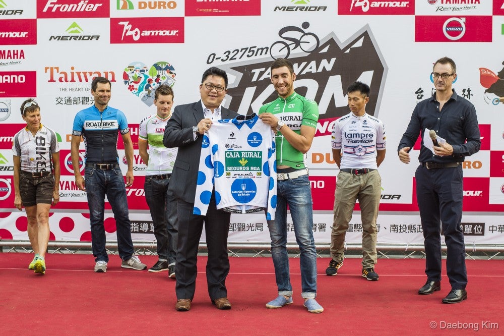 Omar Fraile headlines the Taiwan KOM Challenge start list. He won the mountains classification at the 2015 Vuelta. Photo: Daebong Kim