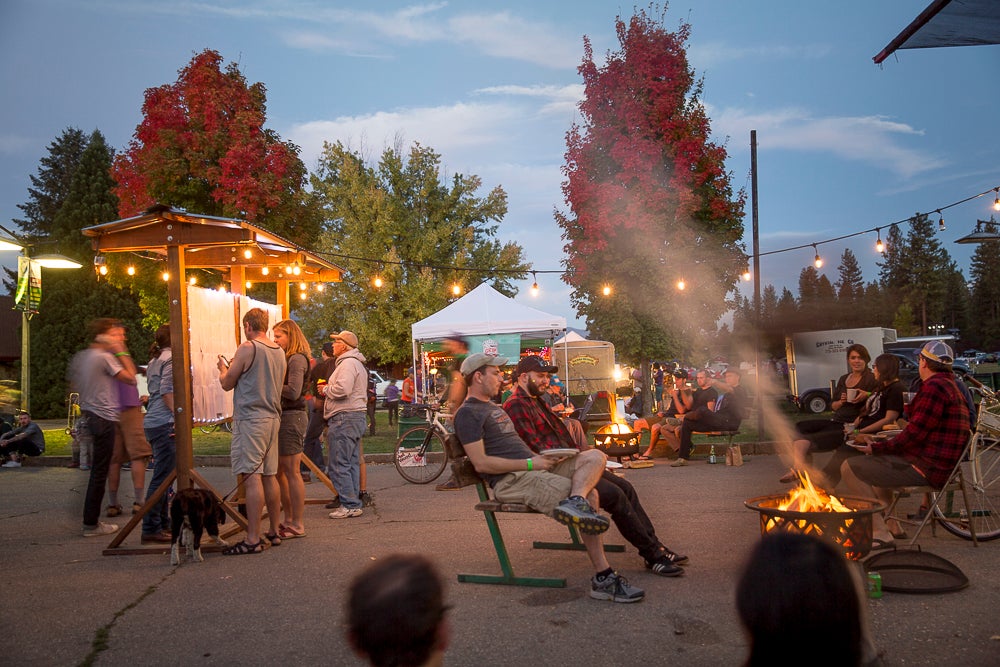 Evening festivities included campfires, s'mores, good laughs, and plenty of beer. Photo: Dusty Bermshot 
