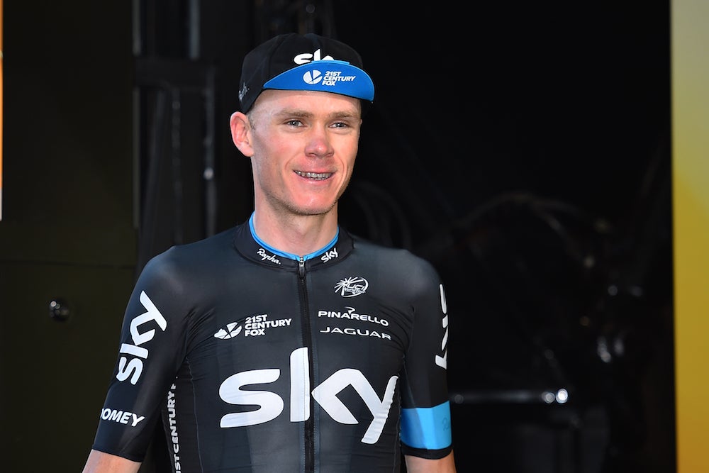 Chris Froome told reporters he thinks the UCI should do more checks for tech doping. Photo: Tim De Waele | <a href="http://www.tdwsport.com" target="_blank">TDWsport.com</a> (File).