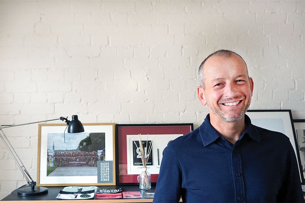 Twelve years ago, Simon Mottram launched Rapha, looking for something different from the dominant aesthetic of that era's cycling kits. Photo: Rapha