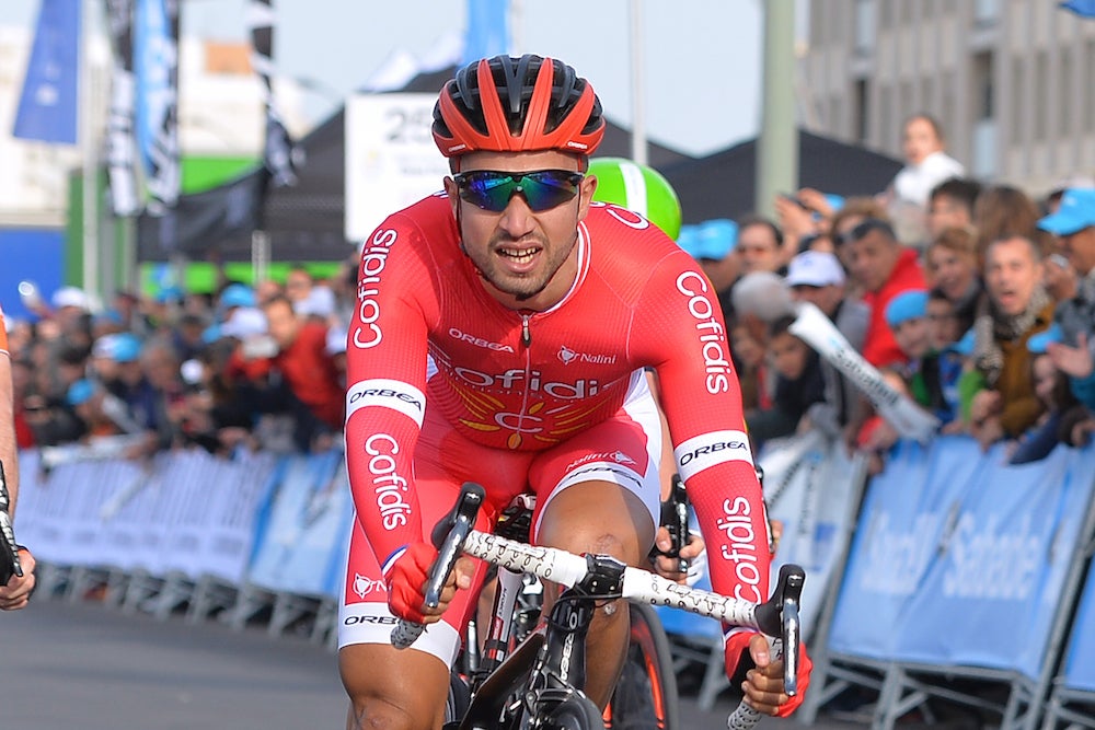 Nacer Bouhanni sprinted to his first win of the 2016 season in stage 2 of Ruta del Sol. Photo: Tim De Waele | <a href="http://www.tdwsport.com" target="_blank">TDWsport.com</a> (File).