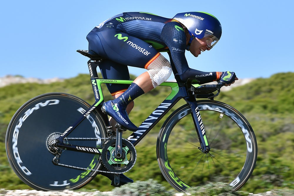 Jonathan Castroviejo is sidelined with a broken vertebra and a broken arm. Photo: Tim De Waele | <a href="http://www.tdwsport.com" target="_blank">TDWsport.com</a>