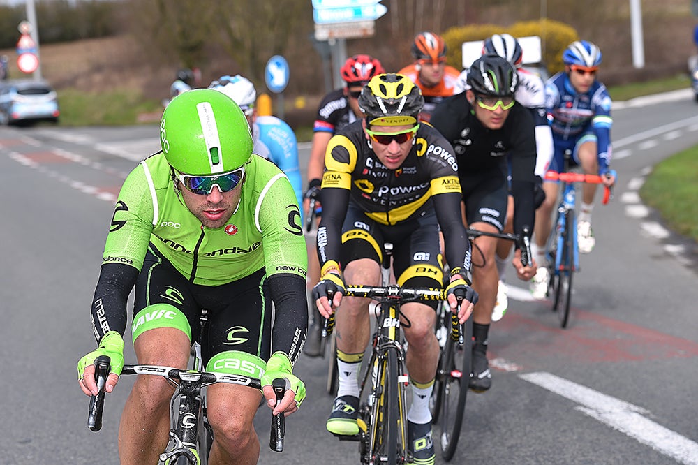 Wouter Wippert rode in the break at E3 Harelbeke, but otherwise, Cannondale's classics season has started on the wrong foot with illness ravaging the team's line-up. Photo: Tim De Waele | <a href="http://www.tdwsport.com" target="_blank">TDWsport.com</a>