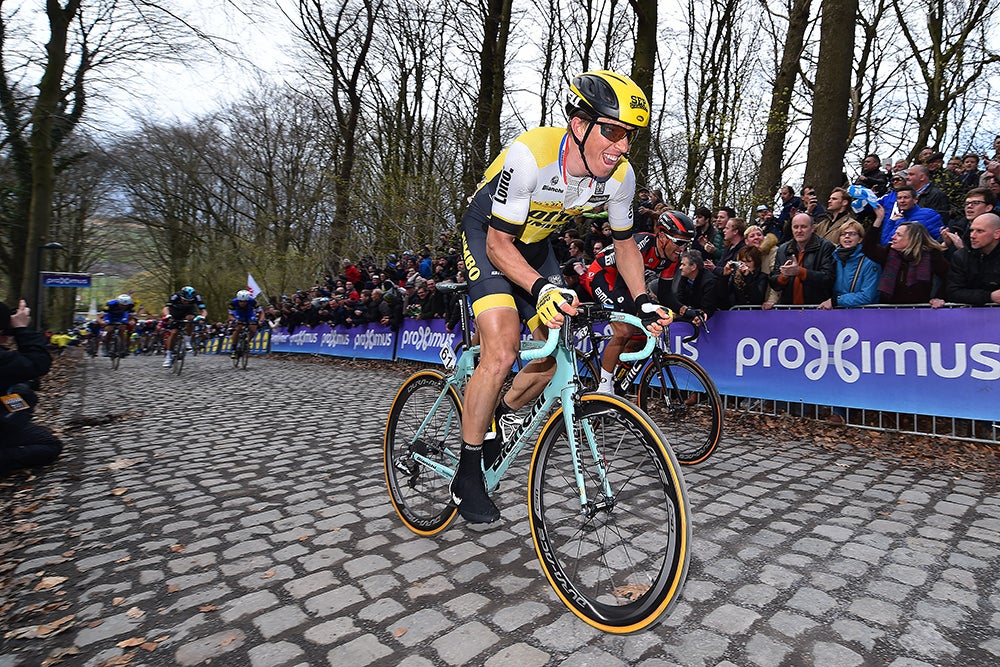 Sep Vanmarcke came quite close to winning Gent-Wevelgem. He'll ride into Ronde van Vlaanderen with plenty of confidence. Photo: Tim De Waele | <a href="http://www.tdwsport.com" target="_blank">TDWsport.com</a>