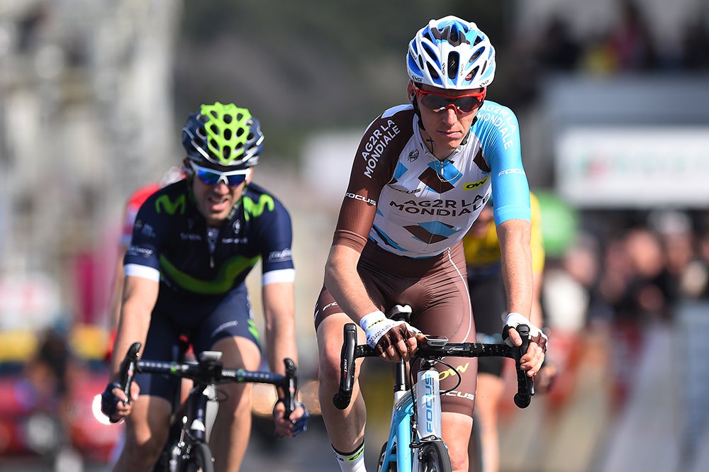 Cycling: 74th Paris - Nice 2016 / Stage 7/ 
Arrival Arrivee Aankomst BARDET  Romain (FRA) / Nice - Nice (134Km)/ PN Etape Rit /(c) Tim De Waele