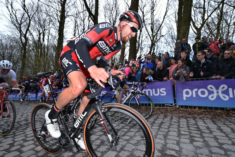 Taylor Phinney's strong showing at Gent-Wevelgem earned him a spot on BMC's team for Ronde van Vlaanderen. Photo: Tim De Waele | <a href="http://www.tdwsport.com" target="_blank">TDWsport.com</a>