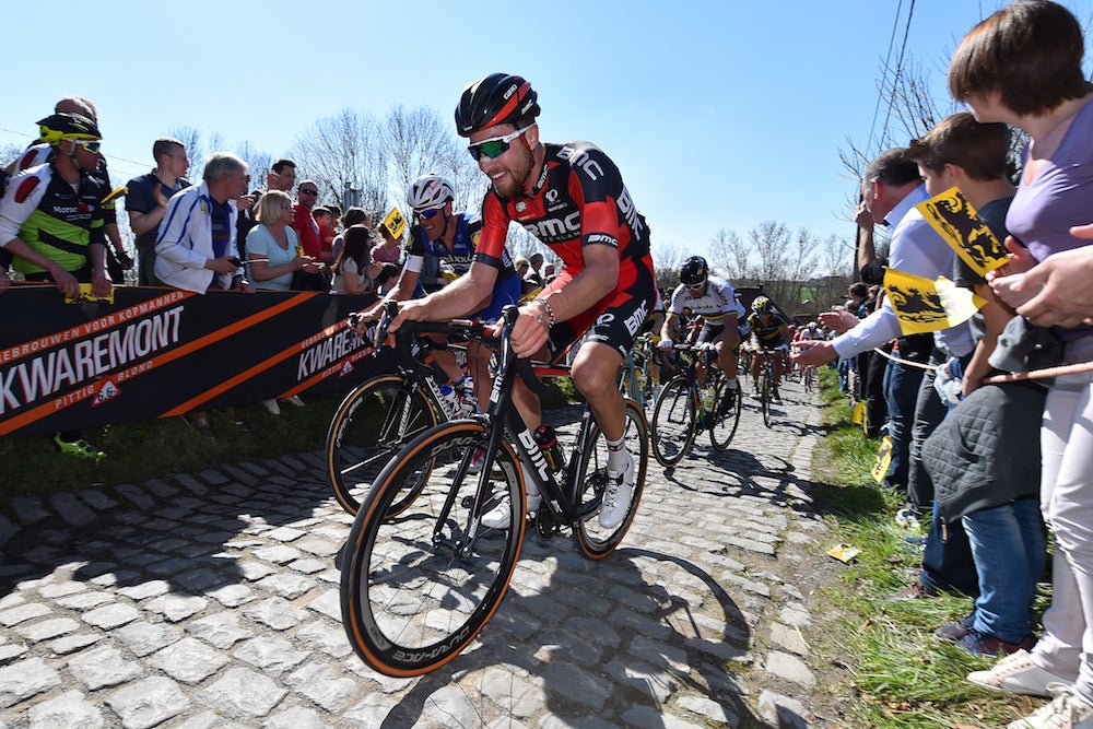 Taylor Phinney is happy to be back on the cobblestones after an injury forced him to miss classics season last year. Photo: Tim De Waele | <a href="http://www.tdwsport.com" target="_blank">TDWsport.com</a>