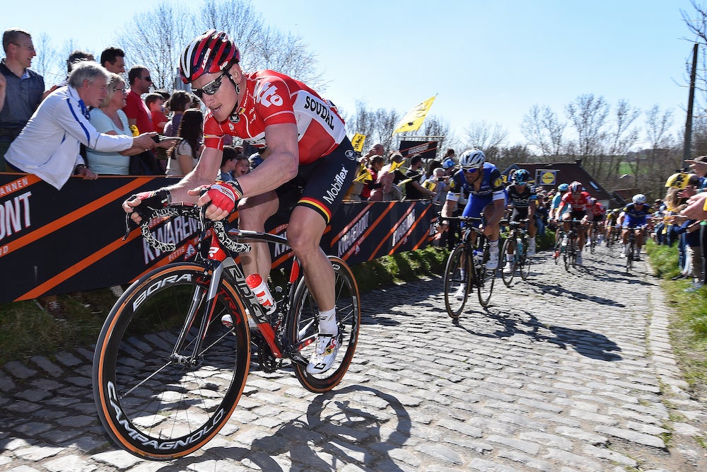 André Greipel found his way into the Tour of Flanders breakaway yet again in 2016. Photo: Tim De Waele | <a href="http://www.tdwsport.com" target="_blank">TDWsport.com</a>
