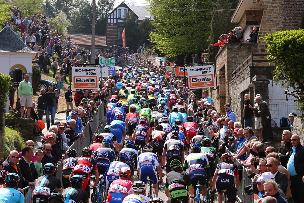The men will tackle the Mur de Huy three times, while the women will take it on twice. Photo: Tim De Waele | <a href="http://www.tdwsport.com" target="_blank">TDWsport.com</a>
