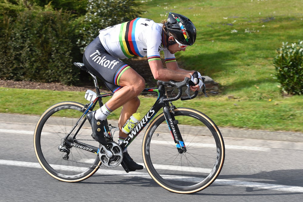 Peter Sagan went solo 13km from the finish line in the Tour of Flanders. Photo: Tim De Waele | <a href="http://www.tdwsport.com" target="_blank">TDWsport.com</a>