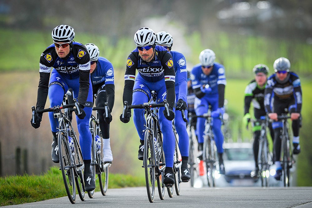 Etixx – Quick-Step is unconcerned by criticism surrounding the team's performance (or lack thereof) in the spring's early classics. Photo: Tim De Waele | <a href="http://www.tdwsport.com" target="_blank">TDWsport.com</a>