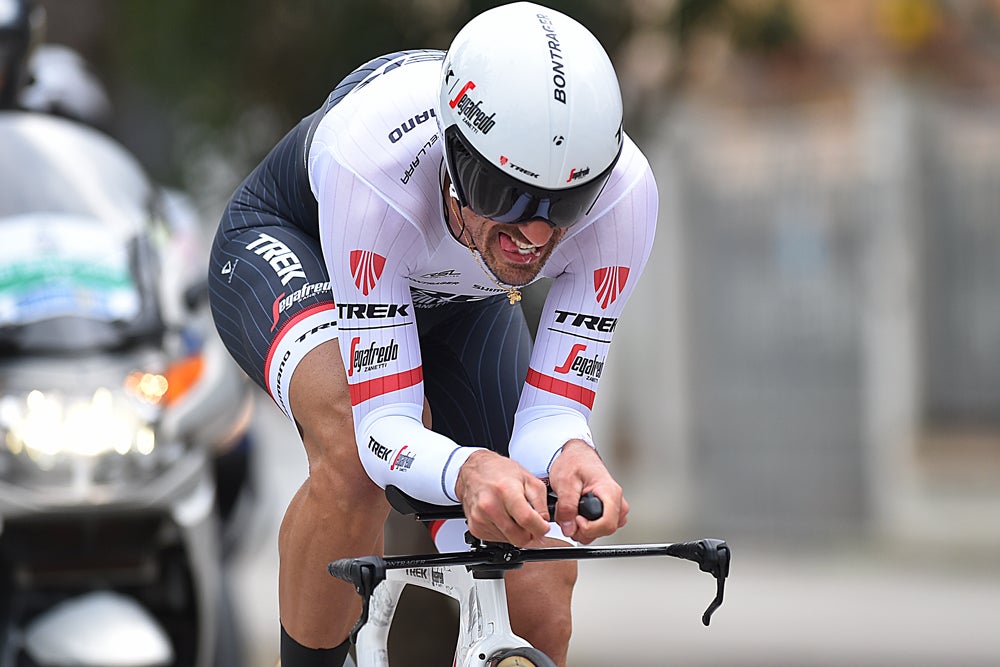 Fabian Cancellara's goal was to win the Giro's opening time trial and wear the pink jersey. Photo: Tim De Waele | <a href="http://www.tdwsport.com" target="_blank">TDWsport.com</a>