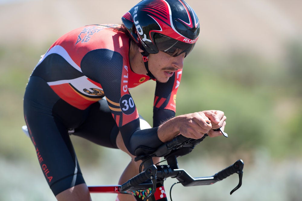 Lachlan Morton won the Tour of the Gila in early May. Photo: Casey B. Gibson | <a href="http://www.cbgphoto.com">www.cbgphoto.com</a>
