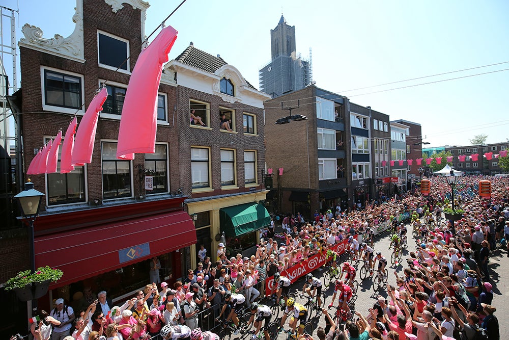 The Netherlands welcomed the Giro d'Italia with open arms for the first three stages of the 2016 race. Photo: Tim De Waele | <a href="http://www.tdwsport.com" target="_blank">TDWsport.com</a>