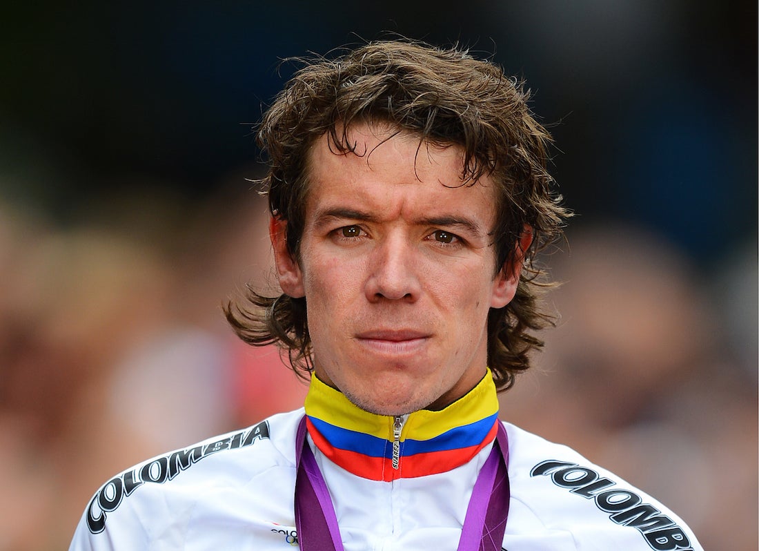 Rigoberto Uran won silver at the London Games, and he — or another Colombian — looks to be poised for a run at gold in Rio. Photo: Tim De Waele | <a href="http://www.tdwsport.com" target="_blank">TDWsport.com</a>