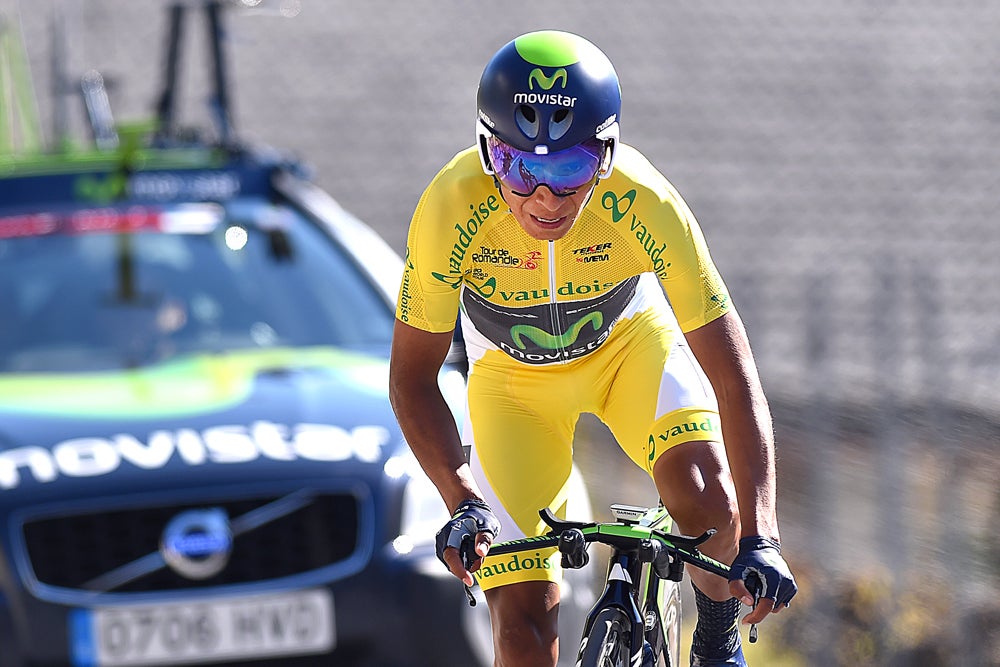 Nairo Quintana won the Tour de Romandie earlier in the spring. Photo: Tim De Waele | <a href="http://www.tdwsport.com" target="_blank">TDWsport.com</a>