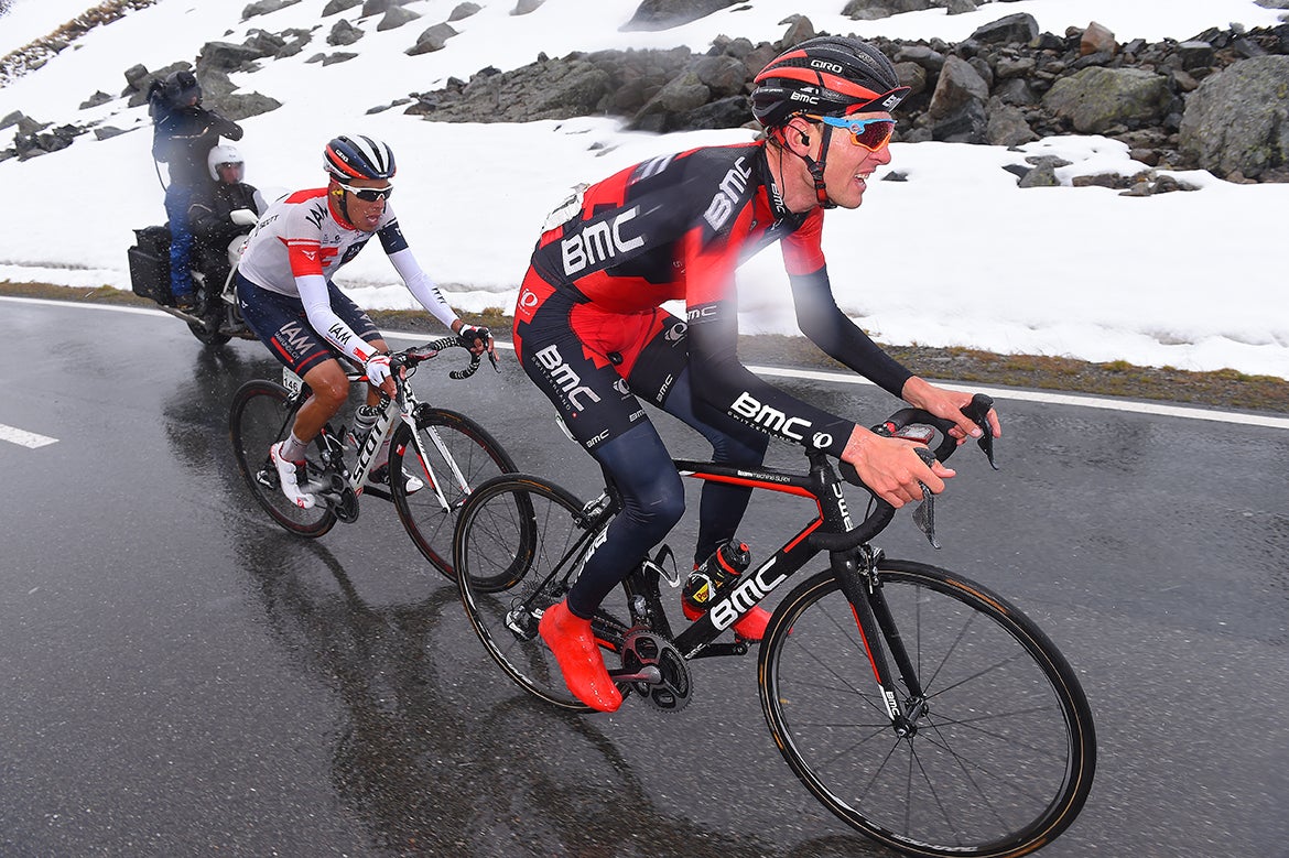 Tejay van Garderen rode steadily in pursuit of the race leader on the Flüela Pass in the Tour de Suisse. Photo: Tim De Waele | <a href="http://www.tdwsport.com" target="_blank">TDWsport.com</a>