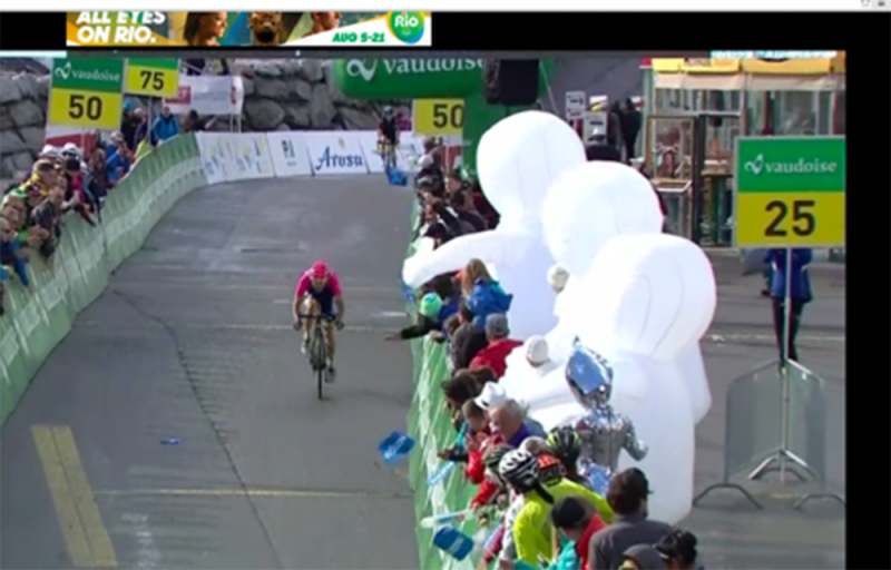 Inflatable snowman outfit, check.