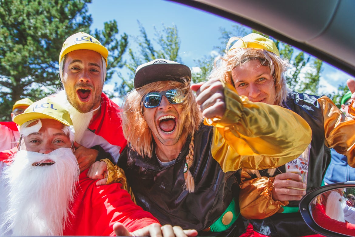 Explosive energy was not just reserved for the  riders, but also the spectators. Photo: Iri Greco / BrakeThrough Media | www.brakethroughmedia.com