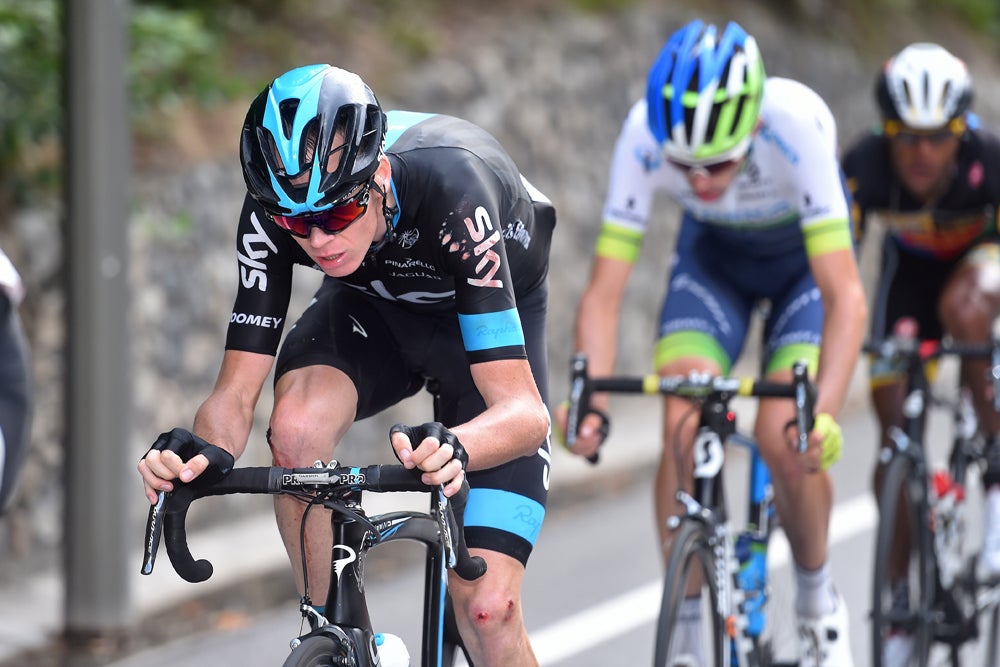 Chris Froome raced at the 2015 Vuelta but withdrew after stage 11. Photo: Tim De Waele | <a href="http://www.tdwsport.com" target="_blank">TDWsport.com</a>