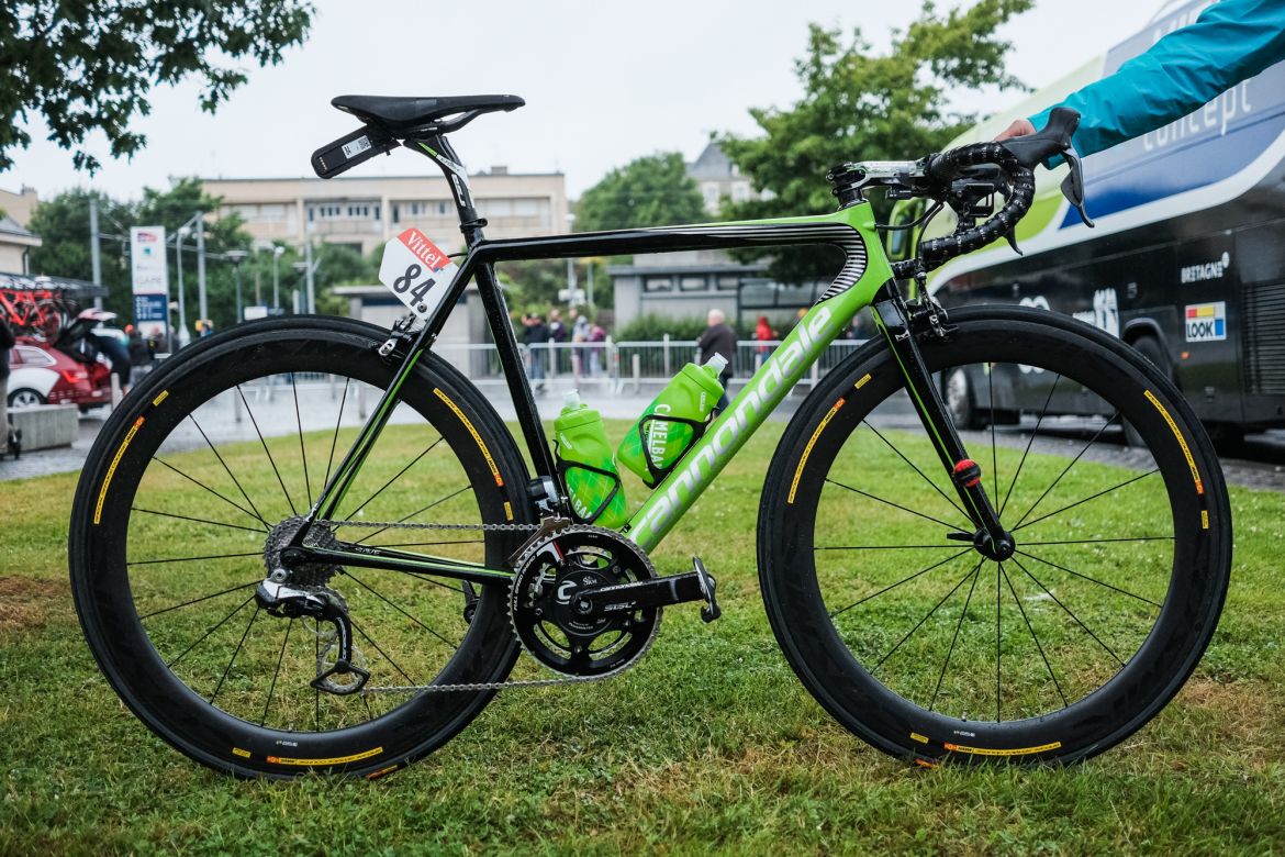 Alex Howes took stage 1 of the 2016 Tour de France by storm with a breakaway effort that saw him reeled in only in the last five kilometers. Photo: Caley Fretz | VeloNews.com