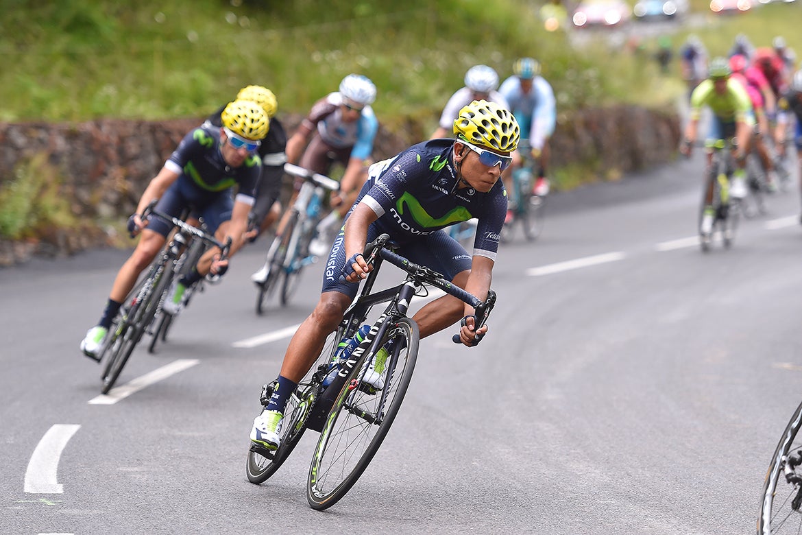 Nairo Quintana fought through a tough day in stage 19 and ended up riding his way onto the Tour de France podium. Photo: Tim De Waele | <a href="http://www.tdwsport.com" target="_blank">TDWsport.com</a>