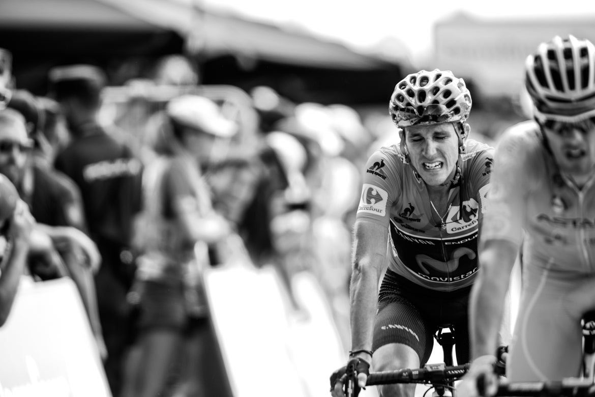 Ruben Fernandez was the race leader for only a day as the climb to Mirador Vixia de Herbeira got the better of the young Spaniard. Photo: Iri Greco / BrakeThrough Media | www.brakethroughmedia.com