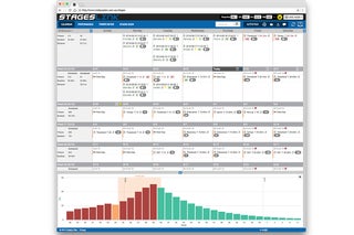 Home screen calendar with workout quick view opened copy