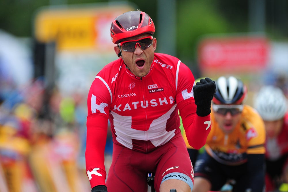 Alexander Kristoff won stage 2 at the Tour of Fjords in Norway. Photo: Mario Stiehl