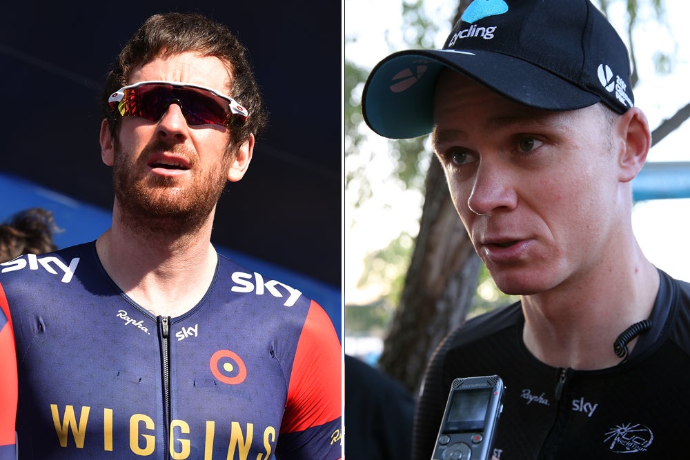Bradley Wiggins and Chris Froome were granted several TUEs for otherwise based substances. Photo: Tim De Waele | <a href="http://www.tdwsport.com" target="_blank">TDWsport.com</a>