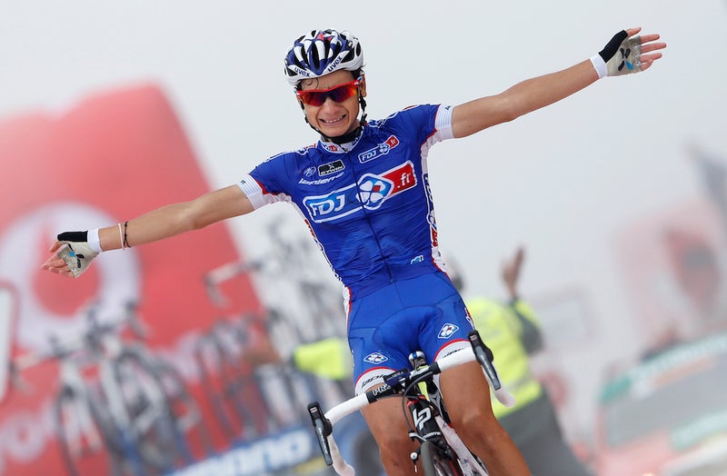 Kenny Elissonde claimed an epic win atop the Angliru in the 2013 Vuelta. Photo: Tim De Waele | TDWsport.com